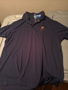 Navy Polo Shirt University of Virginia
